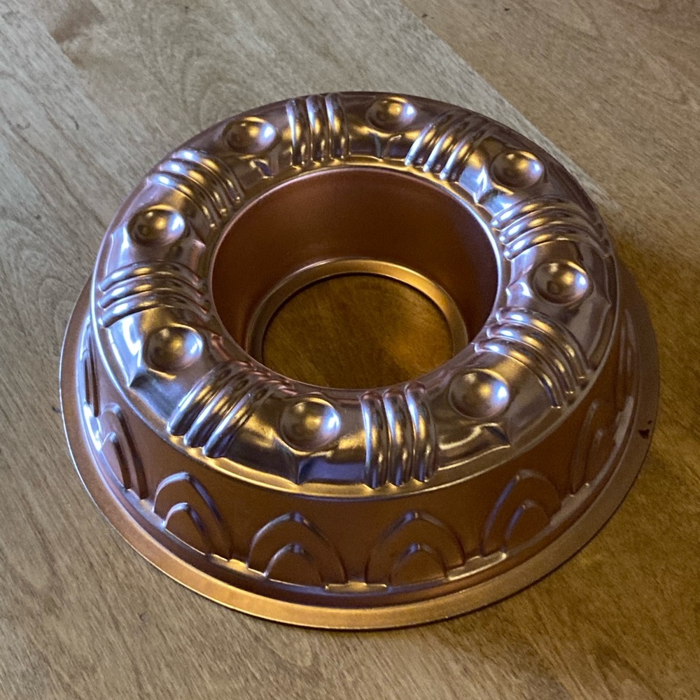 vintage Copper jello mold